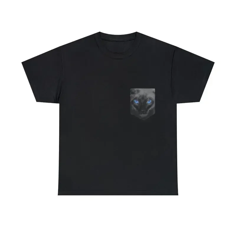 Siamese Cat Pocket T Shirt S 5Xl