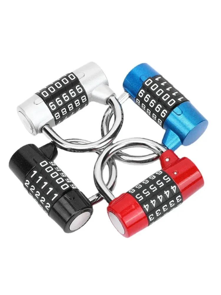 AliExpress NONE 5 Digital Password Zinc Alloy Combination Padlock Door Lock Bulb Anti Theft for Locker Number Bike Gym Code Closure Chains Bolt