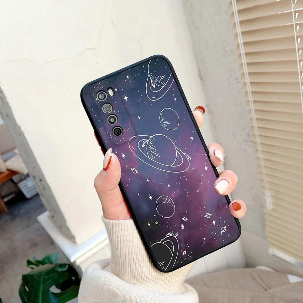 Luxury 12 Zodiac Gemini Leo Frosted Translucent Phone case For Samsung S10 S9 Note20 10 A50 A12 A14 A22 A24 A32 A33 A31 23 Cover