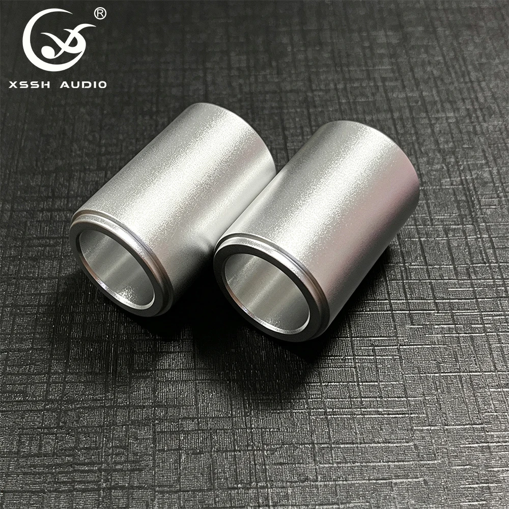 YIVO XSSH 17.5mm Aluminum Alloy Cable Splitter Ring Silver Wire Branching Organizer HIFI Cable Management For Audio Systems