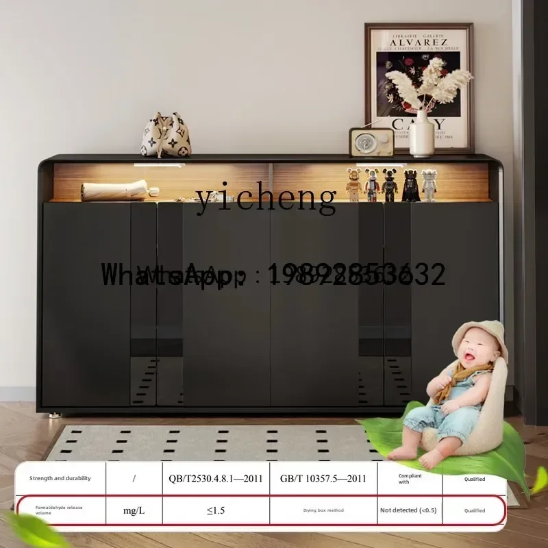G1  shoe cabinet large capacity multi-layer oversized living room partition entrance storage cabinet