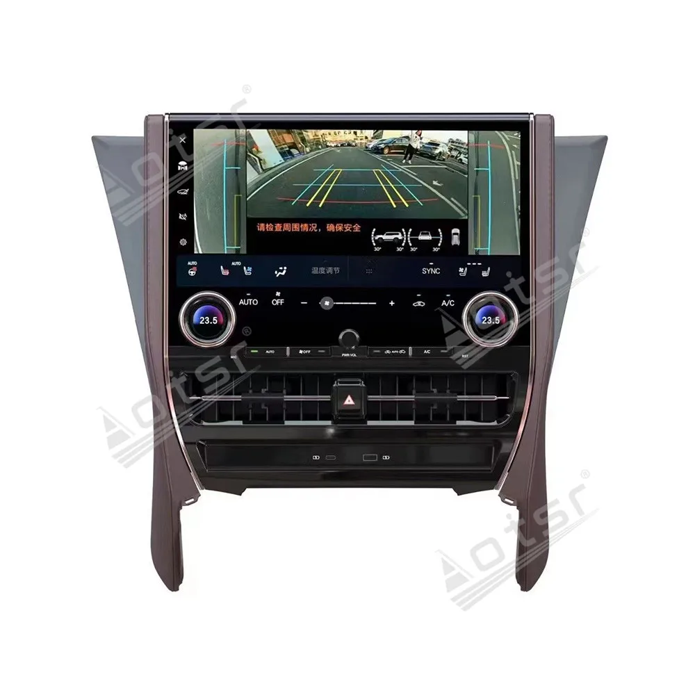 لسلسلة Toyota Alphard 30/35 (الترقية إلى 40 سلسلة) 14.6 بوصة ملاحة GPS للسيارة مع CarPlay، نظام معلومات الوسائط المتعددة Android Auto
