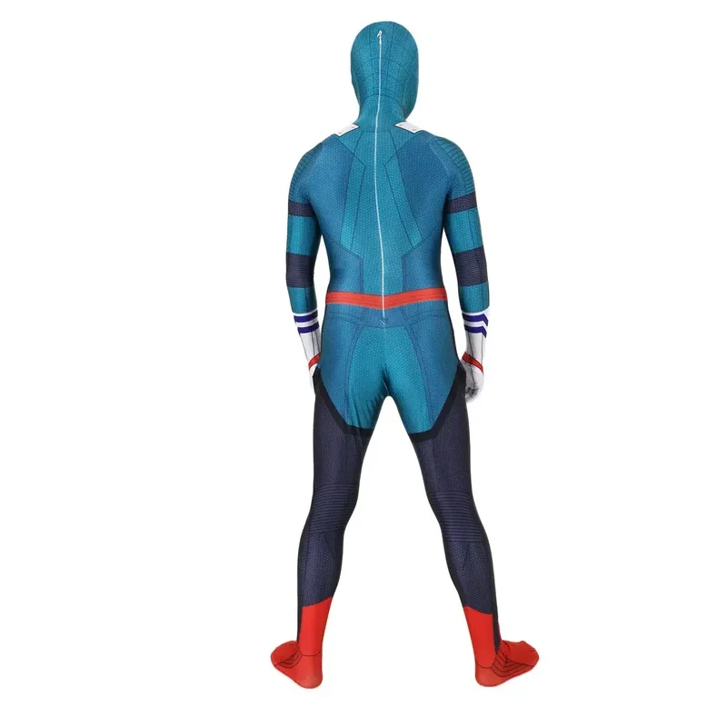 Sky02 3D impreso adultos/niños Deku Spider-Deku fiesta de Halloween Spiderman Cosplay disfraces piel monos de superhéroe Zentai Su88Ji