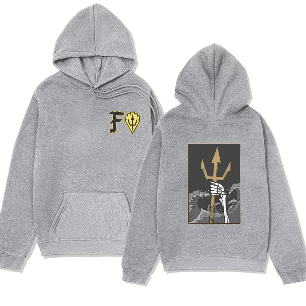 Autumn Winter Men's Hoodies Mich Team Forward Observations Group Fog Awesome Perry Print Hoodies Unisex Pullover Sweatshirt