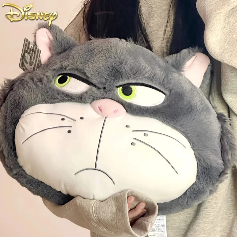 

Подушка Miniso плюшевая для дивана, мультяшный персонаж из мультфильма Disney, кот Мари, Люцифер, удобная подушка, милые животные, плюшевая игрушка в подарок