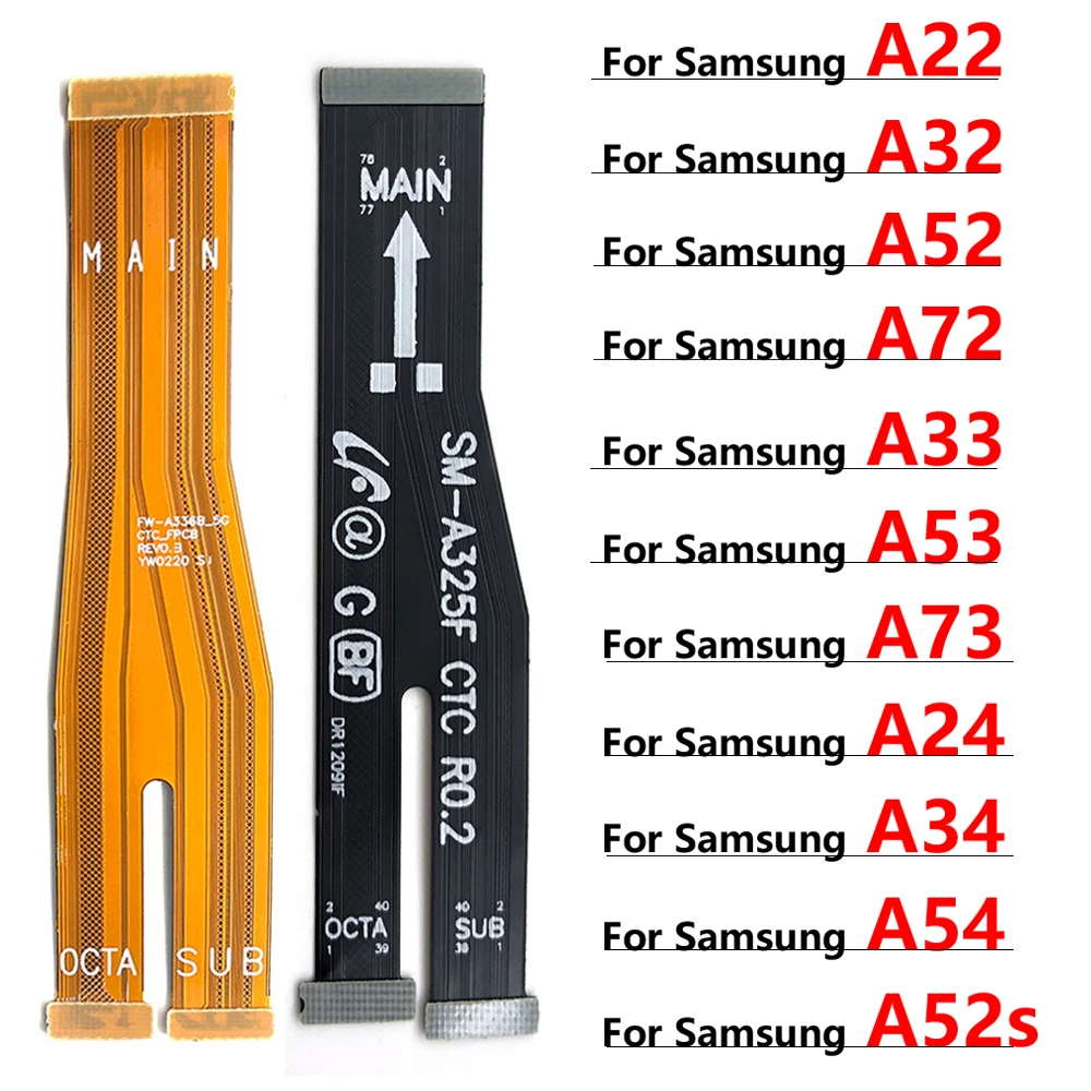 메인 보드 플렉스 케이블, 메인 보드 플렉스, 삼성 A32, A42, A52, A22, A72, A21, A33, A53, A24, A54, A34, A52s, A73, 4G, 5G 