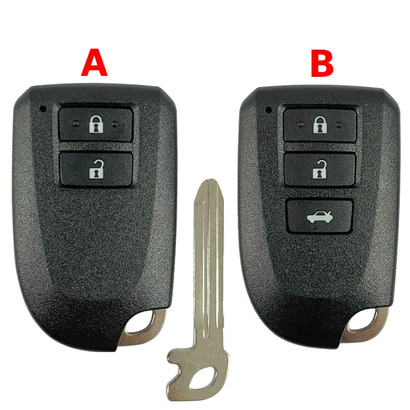 CN007237 New Replacement Smart Key For Toyota YARIS L YARIS VIOS 315/433/434mhz 8A Chip Remote 0010/0011/0182 Model