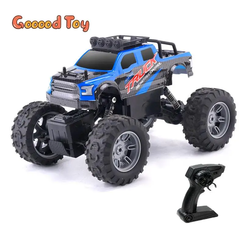 JJRC 2.4G Four Wheel Drive Racing Off-Road Car Boys Toy Remote Control Rock Climbing Vehicle Cars with Lighting Children's Toys