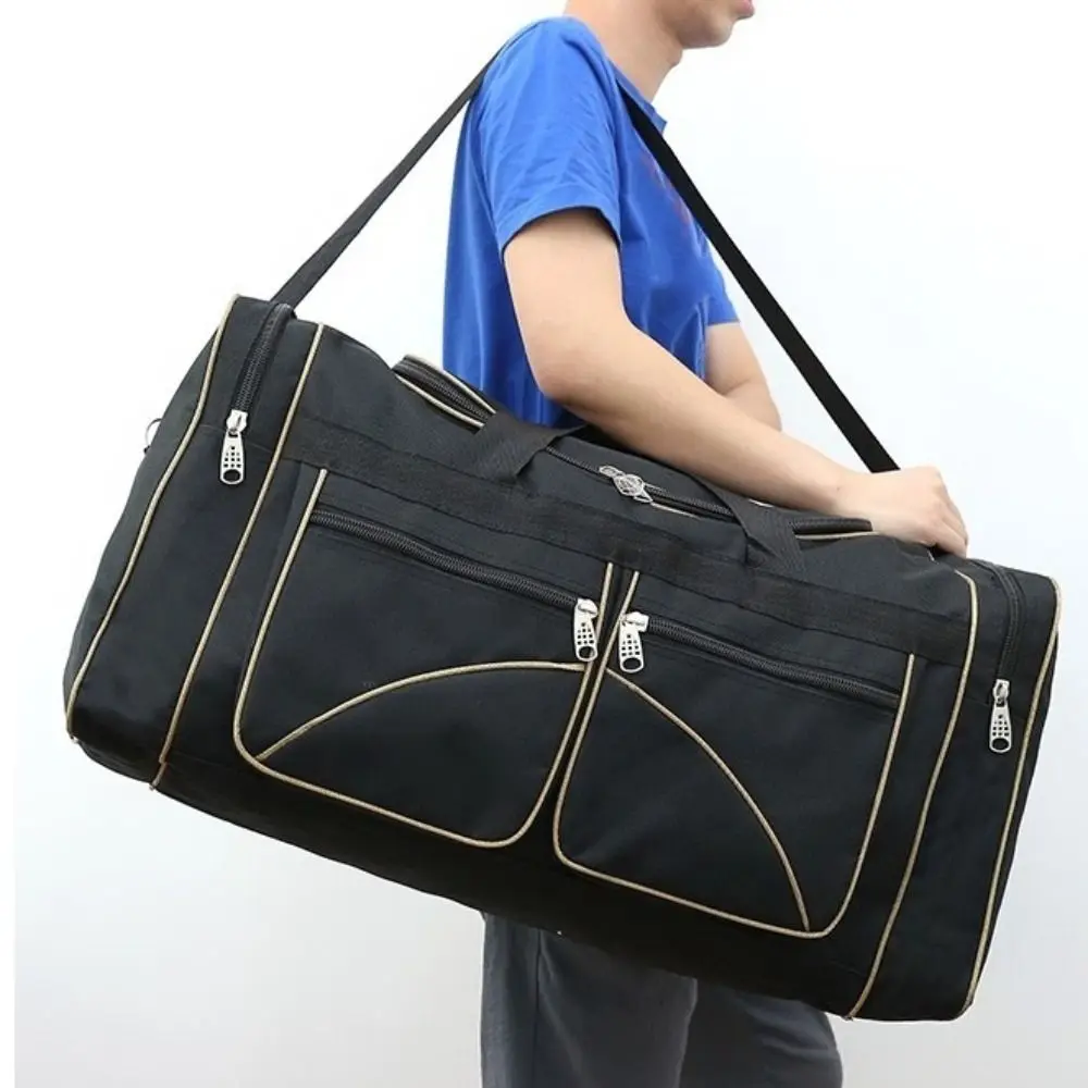 Large Capacity Travel Duffel Bag Oxford Cloth Durable Outdoor Sports Bag Multi-pocket Waterproof Gym Bag Gym Workouts