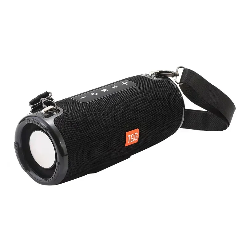 TG324 المحمولة في الهواء الطلق سمّاعات بلوتوث مقاوم للماء النسيج صندوق الصوت TWS المزدوج الاهتزاز غشاء الثقيلة باس مدفع نموذج جديد