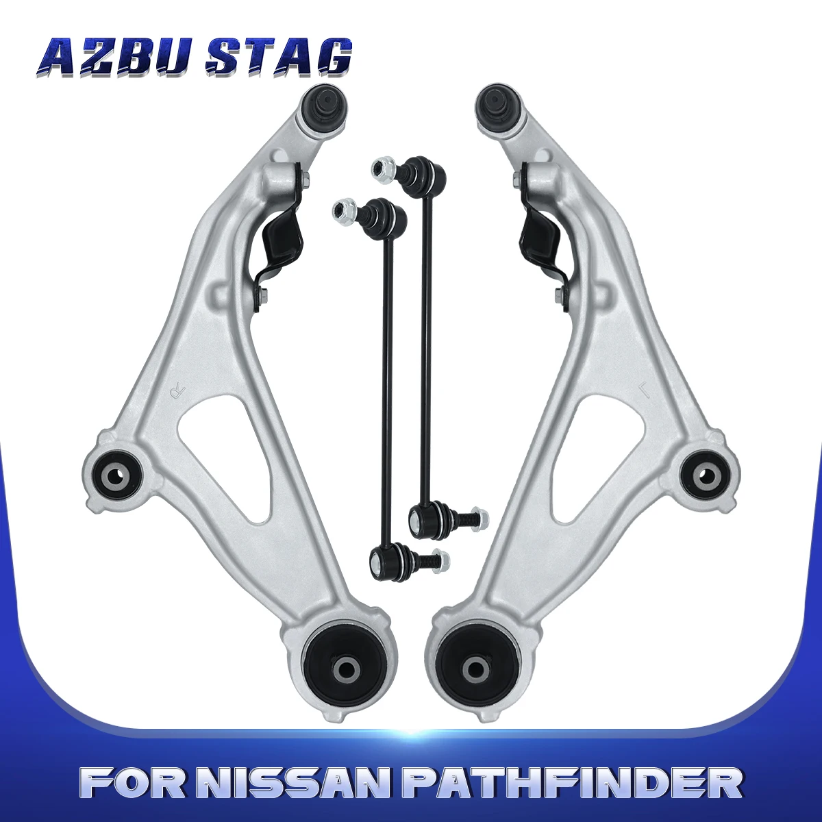 4 шт., Передняя Нижняя подвеска для Nissan Pathfinder Infniti QX60 JX35 2013-2017 546681MA0A