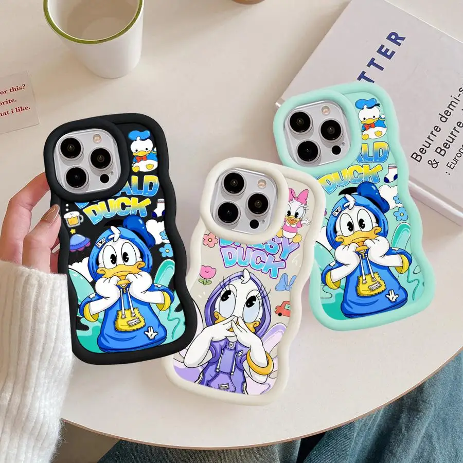 Disney Donald Daisy Phone Case for Xiaomi Redmi Note 11 Pro 5G 12S 11S 12 13 11 Pro Plus 10S 10 Pro 13 5G Capa Coque Cover