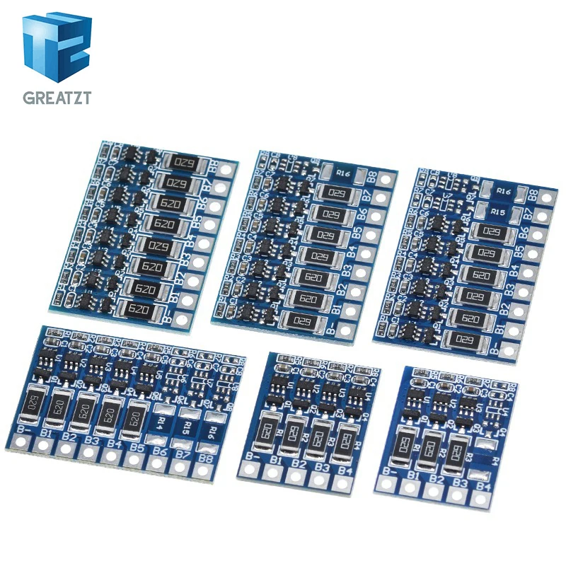 Test i rekomendacja: GREATZT 3S 4S 5S 6S 7S 8S 21V 4.2V Li-Ion balancer board – czy warto kupić?