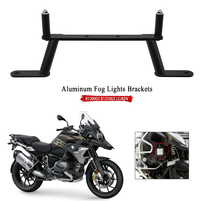 

For BMW R1250GS R1200GS LC ADV R 1200 GS R 1250 GS Adventure Aluminum Fog Lights Brackets LED Lights Bracket Auxiliary Lights