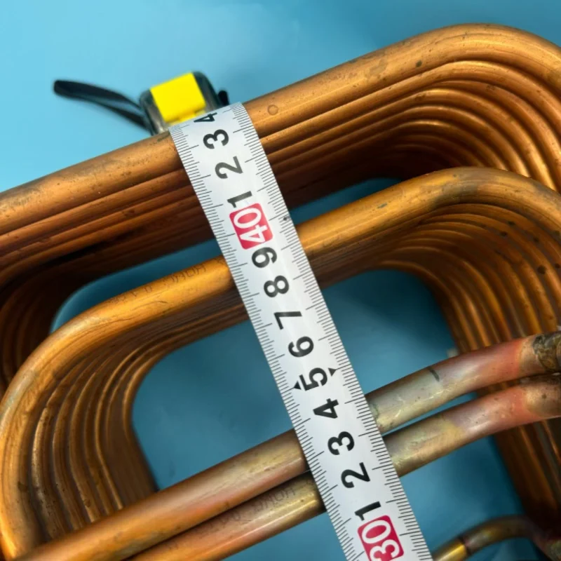 مبرد صناعي 5 ع مع مبخر لفائف نحاسية شعرية خنق، مبادل حراري لفائف نحاسية تبريد مربعة