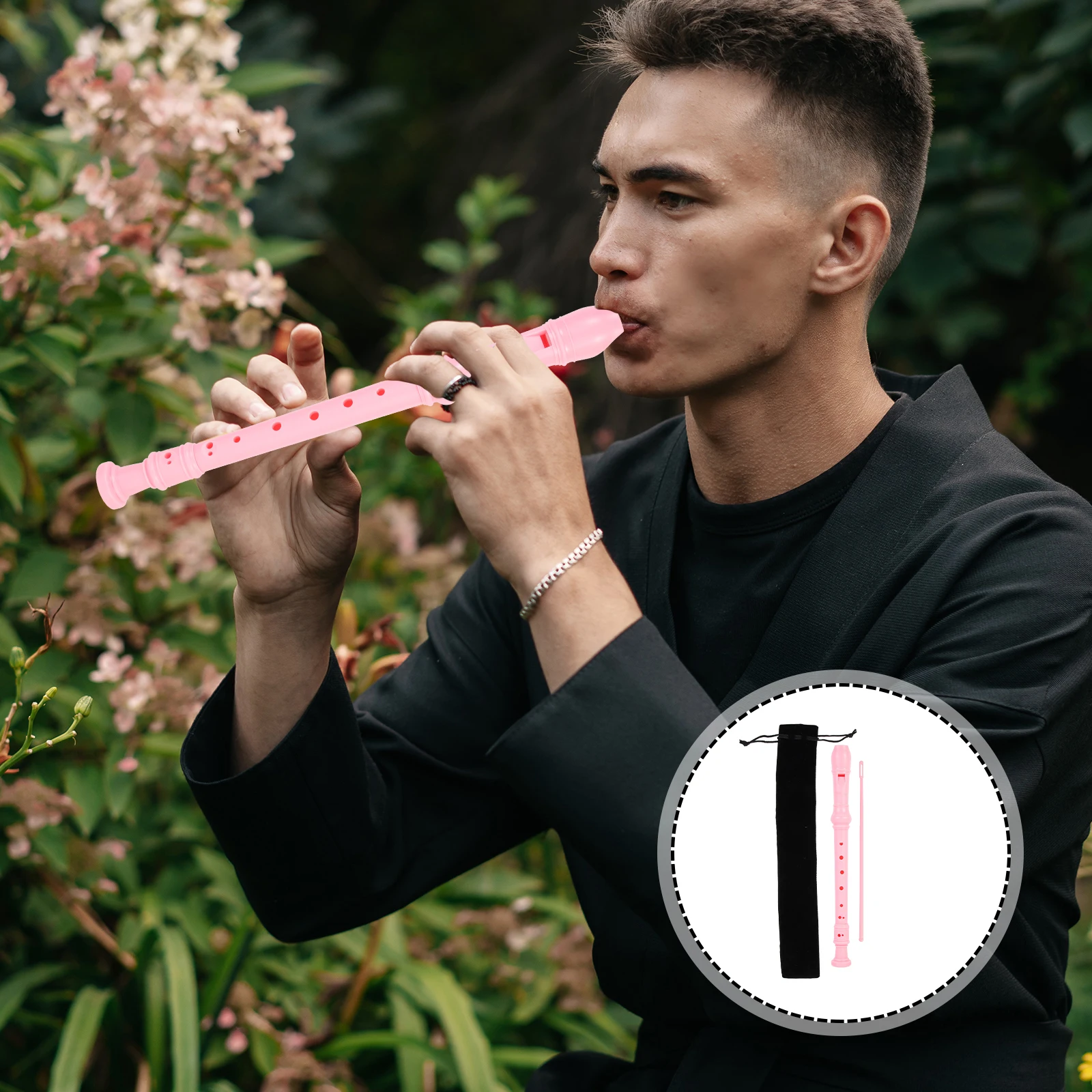 

8 Hole Clarinet Beginner Musical Instrument Toy Adult Kids Soprano Recorder Abs Children Instruments