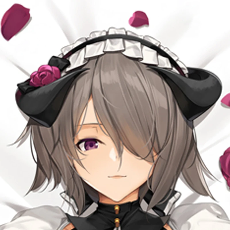 

Dakimakura Anime Pillow Case Rita Rossweisse Double-sided Print Of Life-size Body Pillowcase Gifts