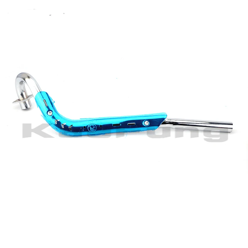 Modified 28MM Motorcycle Exhaust Muffler Pipe for Kawasaki Motocross Dirt Pit Bike KLX110 70cc-150cc HONDA CRF70 125cc 110cc - view 4