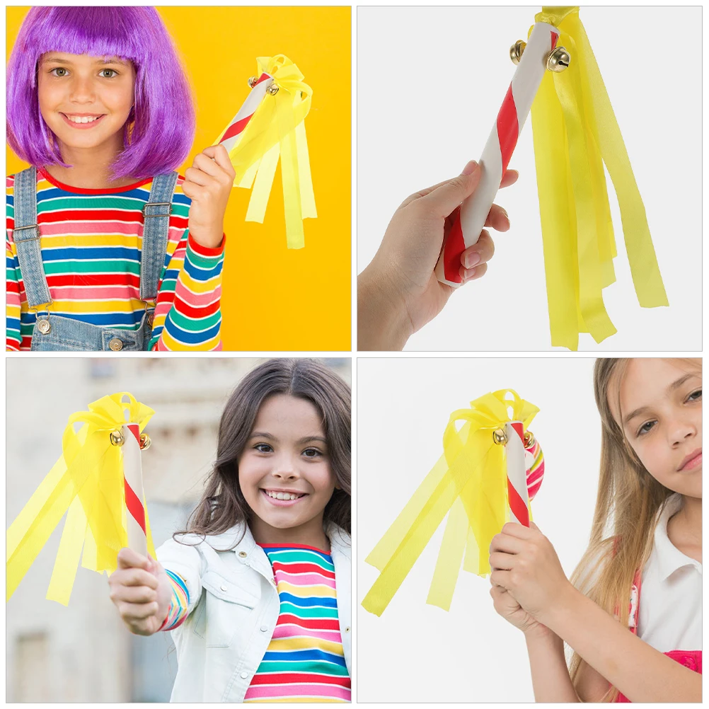 

8pcs Cheerleading Pompom Sticks Reusable Pvc Lightweight Noise Maker Party Decor Props For Sports Cheer Dancing Competitions