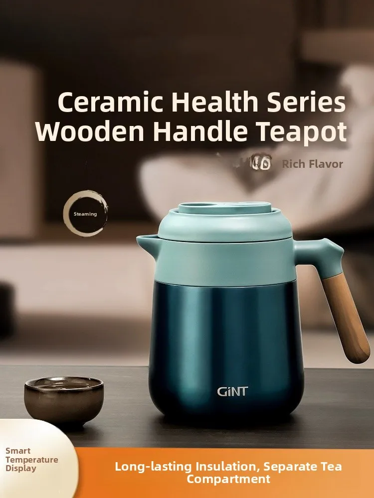 

GNT Cerc Внутренняя бочка Чайник Большой термопот емкости с дисплеем температуры Разделительная бутылка для чая с горячей водой