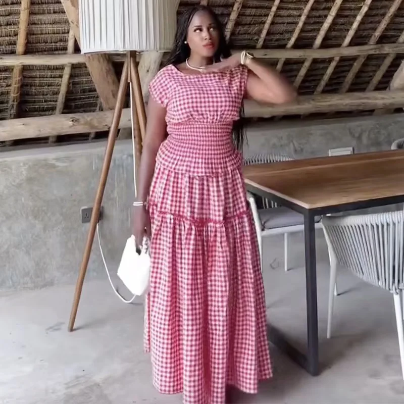 Faionable allezé coupe ajustée haut et jupe ensemble femmes décontracté Sle tenue d'été rond Ne deux pièces costume