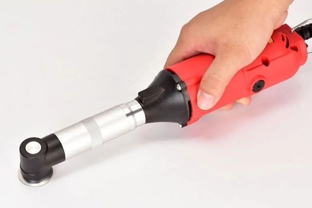 

350 Вт, 90 градусов, регулируемый электрический локоть, швейная машина для керамической плитки, инструменты для чистки плитки