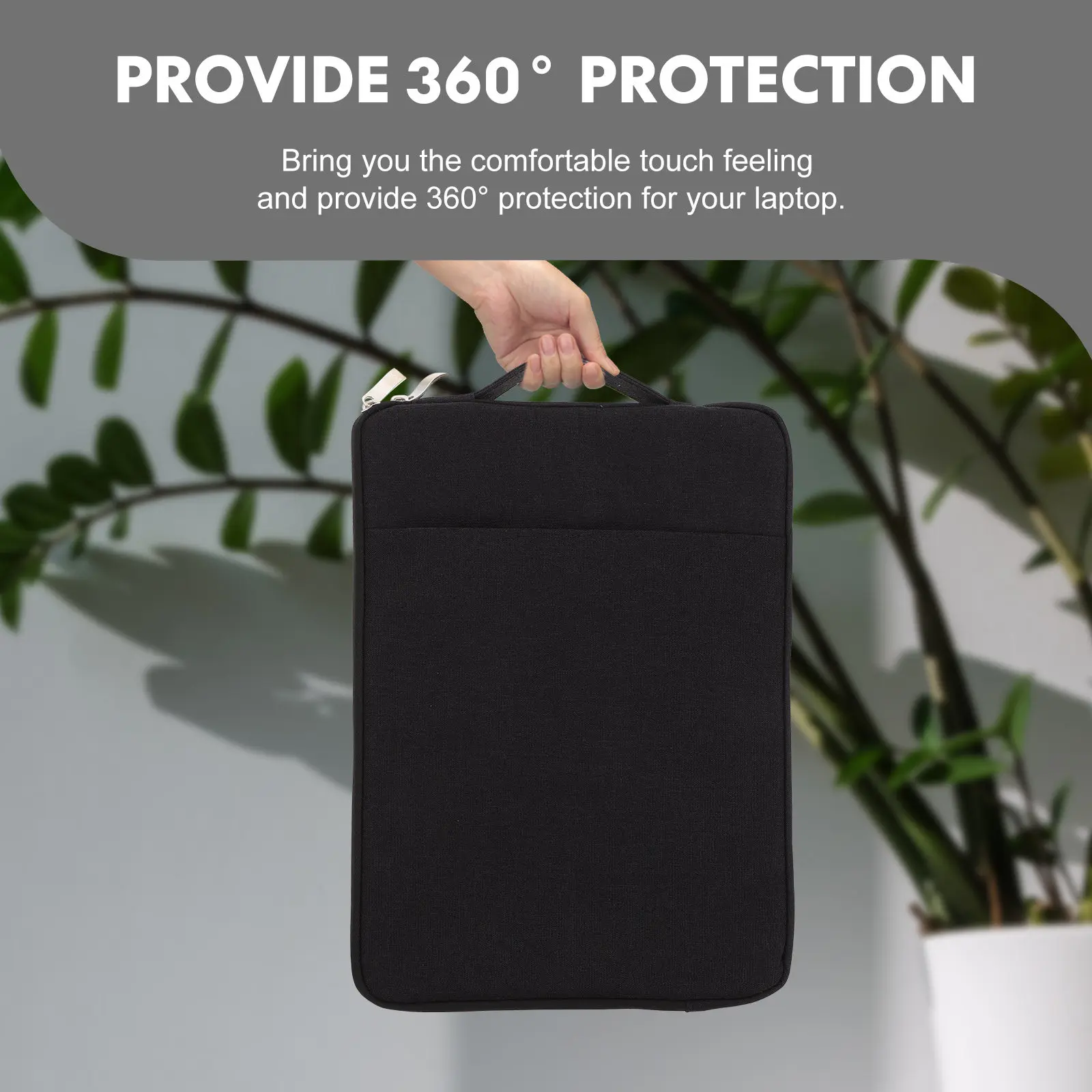 Laptop Carrying Bag 11 Inch Wear Resistant Denim Tablet Sleeve Slim Lightweight Dust Proof Laptop Case Portable for Business