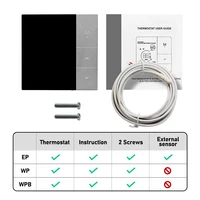 Thermostat WiFi Tuya pour maison intelligente, régulateur de température pour chaudière/chauffage électrique/sol, compatible avec Alice Alexa Google 6