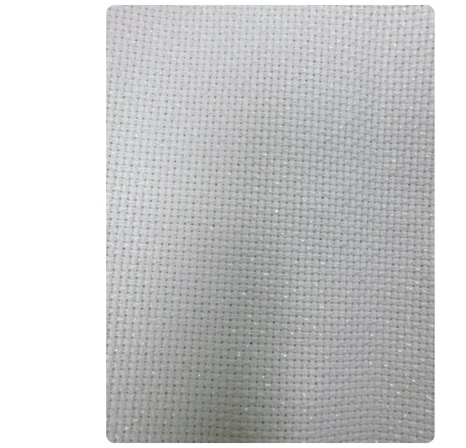 All Cotton Combed Cotton 16 9 14 28 32 25 11CT Metallic Aida Cross Stitch Fabric Pure Cotton Embroidery 100-100CM
