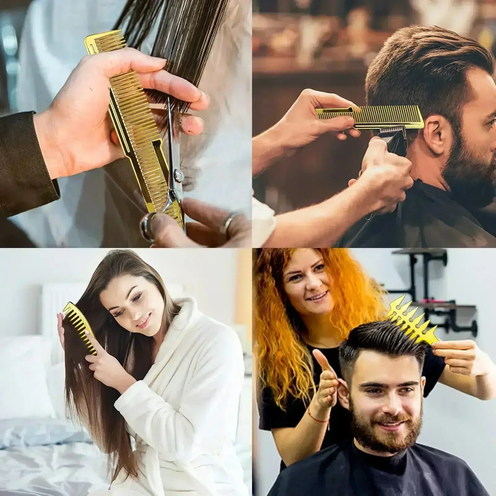 2 Stück Friseur bürstenset Friseur klinge saubere Bürste Hals Staub tuch bürsten Clipper Reinigungs bürste Männer Ölkopf Kamm Clipper Kämme