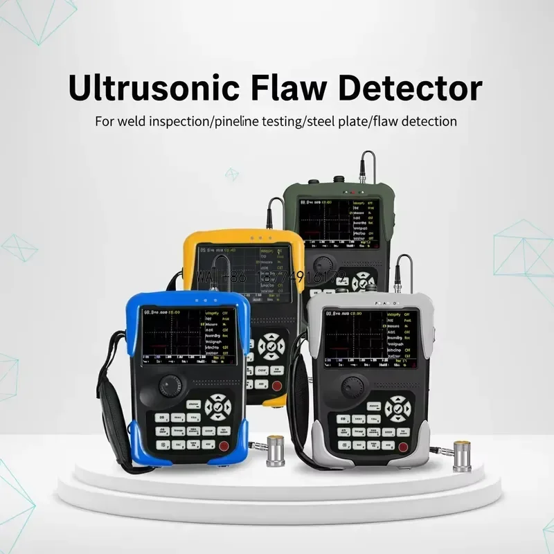 wmwmnu Portable Ultrasonic Flaw Detector for NDT, Welding Inspection, Pipeline Testing From 0-25000mm with CE & 1 Year