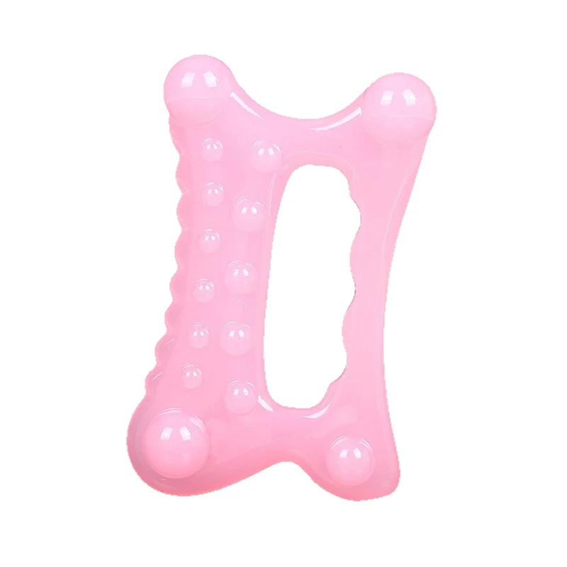 Nuova manutenzione del viso Gua Sha Tavola da massaggio Resina statica gratuita Piastra raschiante portatile per tutto il corpo per donne Adulti