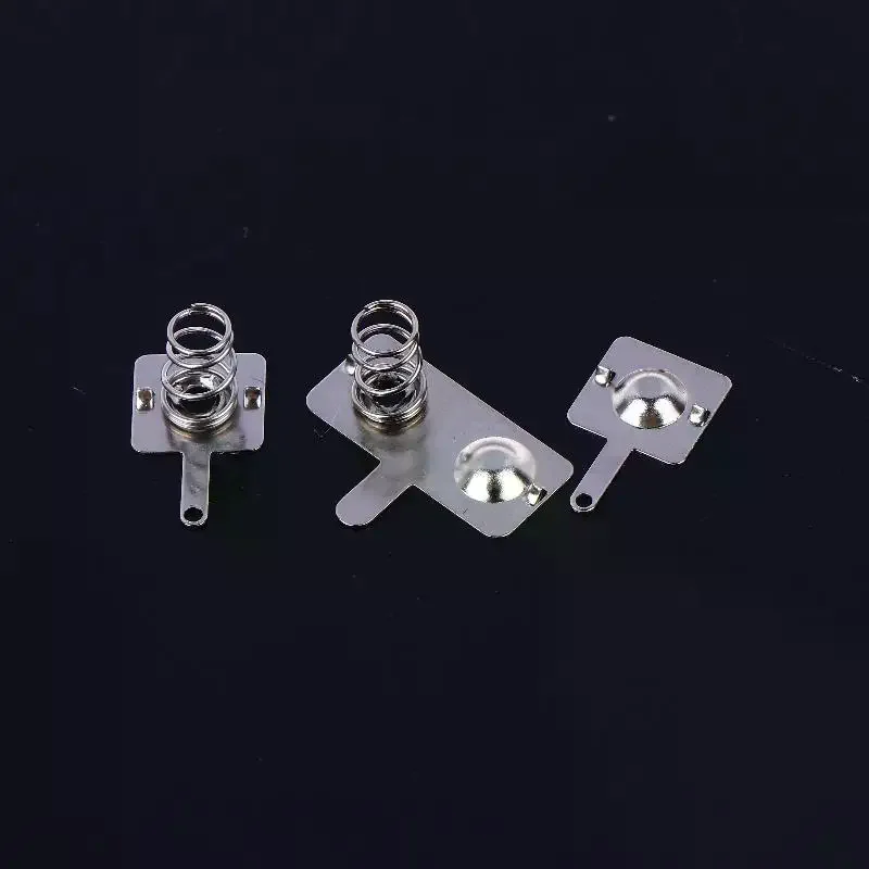 5/10 Sets No. 7 Battery Spring Piece Toy AAA Battery Positive And Negative Conversion Spring Contact Plate
