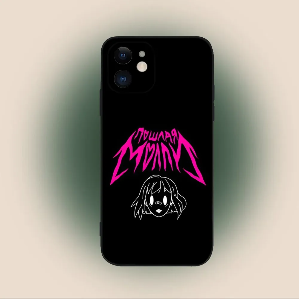 Poshlaya Molly Band Phone Case For iPhone 15,14,13,12,11,Plus,Pro Max,XS,X,XR,SE,Mini,8,7 Soft Silicone Black Cover