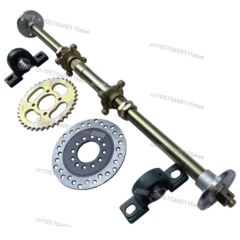 Modified Box Kart Accessories, Three-wheeled ATV 61-74 Cm Bold Rear Axle Rear Axle 5 Inches