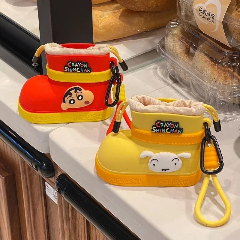 كارتون تلوين شين تشان  قلادة حقيبة التخزين المطر التمهيد سلسلة قلادة العصرية الظهر التعبئة والتغليف الحلي أصدقاء هدايا عيد الميلاد #2