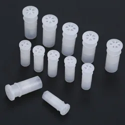 100Pcs Plastic White Toy Dog Cat Squeakers Shoes Repair Fix Pet Baby Toy Noise Maker Insert Replacement 15*6.5mm/18.5*9mm