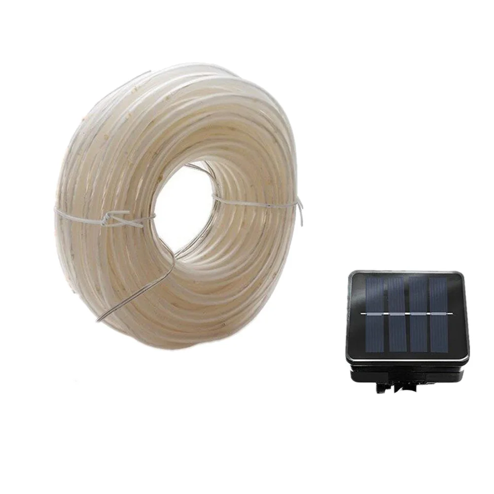 

7 Meters 50 Led Warm White Lighting Solar Light Strip Solar Powered Party Garden Patio Rope Lights Decoration Fairy Lamp
