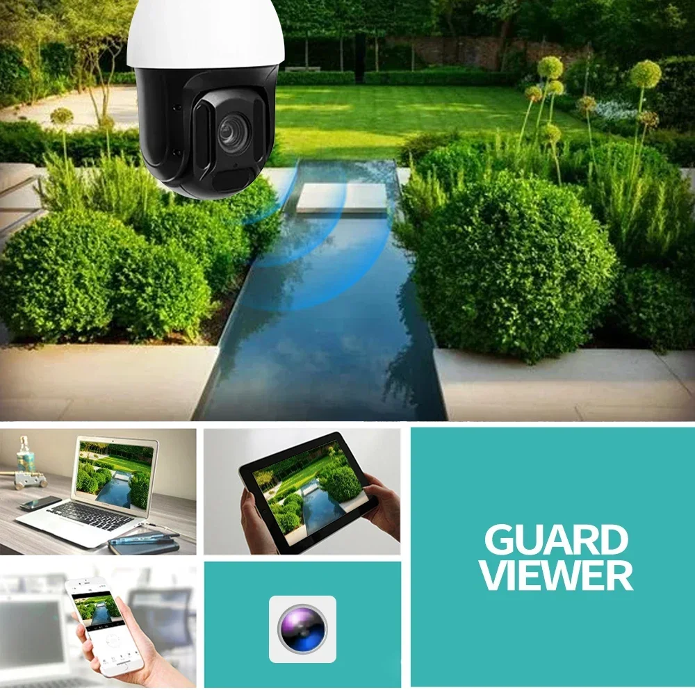 المهنية الصناعية شبكة درب الأمن 5MP PTZ السيارات تدوير تتبع كاميرا IP