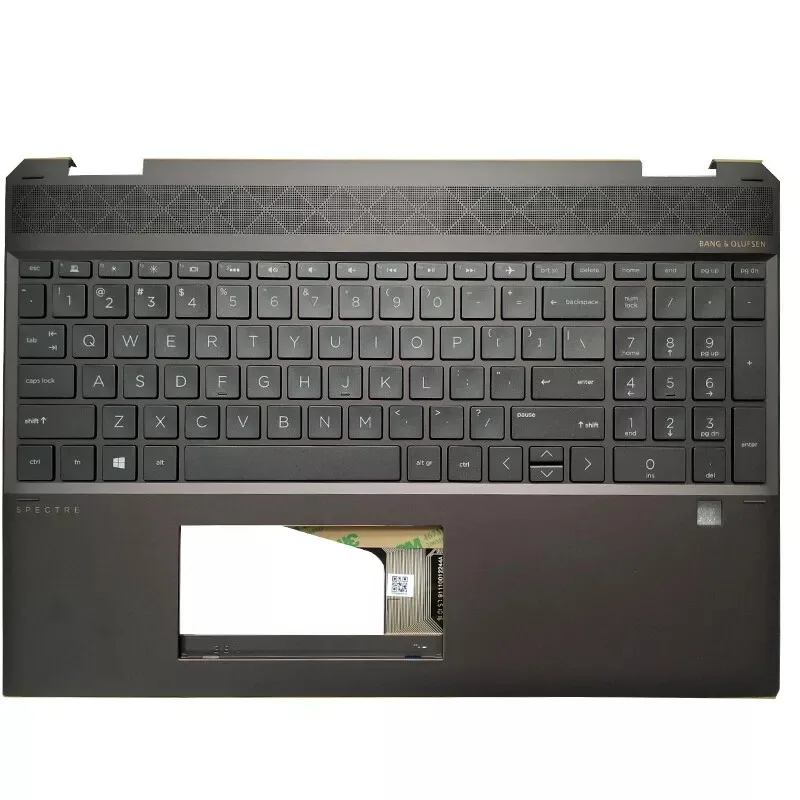 UNTUK HP Spectre 15-df1043dx 15-df1033dx 15-df1047nr 15-df1040nr Backlit Keyboard
