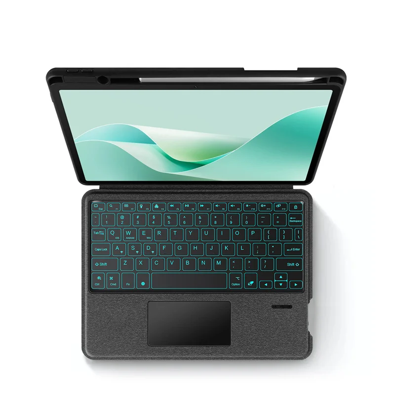 

Чехол с магнитной клавиатурой для Huawei MatePad 11,5 S 2024, чехол для планшета, сенсорная панель с подсветкой, клавиатура для Huawei MatePad 11,5S 11,5 дюймов