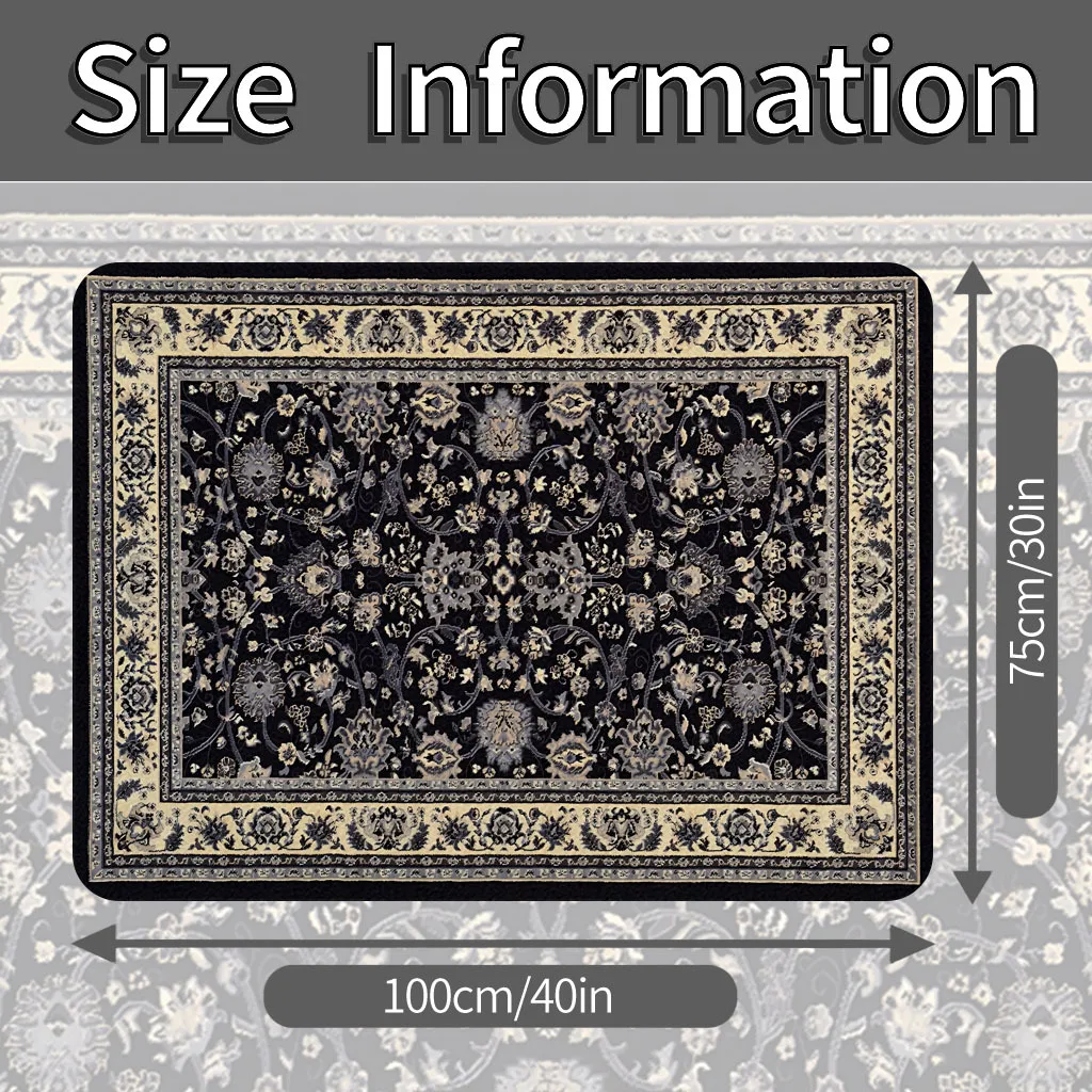 1pc Bohemian Style Car Durable Trunk Mat- Printed Design, Suitable For Daily Drivers, Suitable For Trucks, Cars, Suvs Christmas
