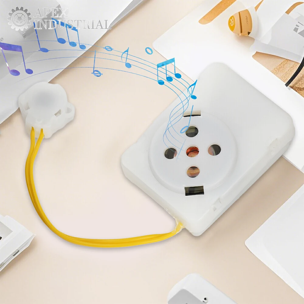 Recordable Sound Module Plush Toy Music Box Voice Recorder High-fidelity Voice Message Recording 40s/5 minutes Sound Recording