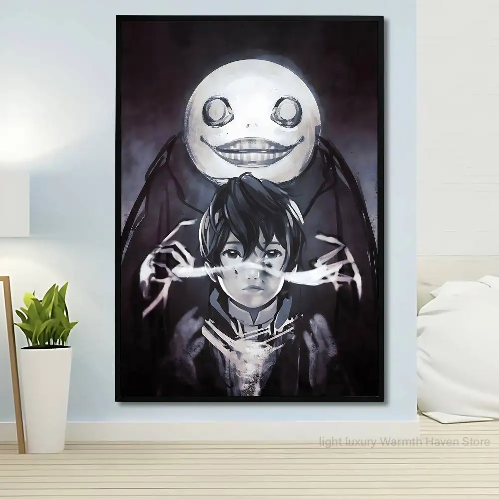 N-Nier R-Replicant Emil Dark Anime Wall Art Canvas Painting Poster For Living Room Home Decor Decoration Picture