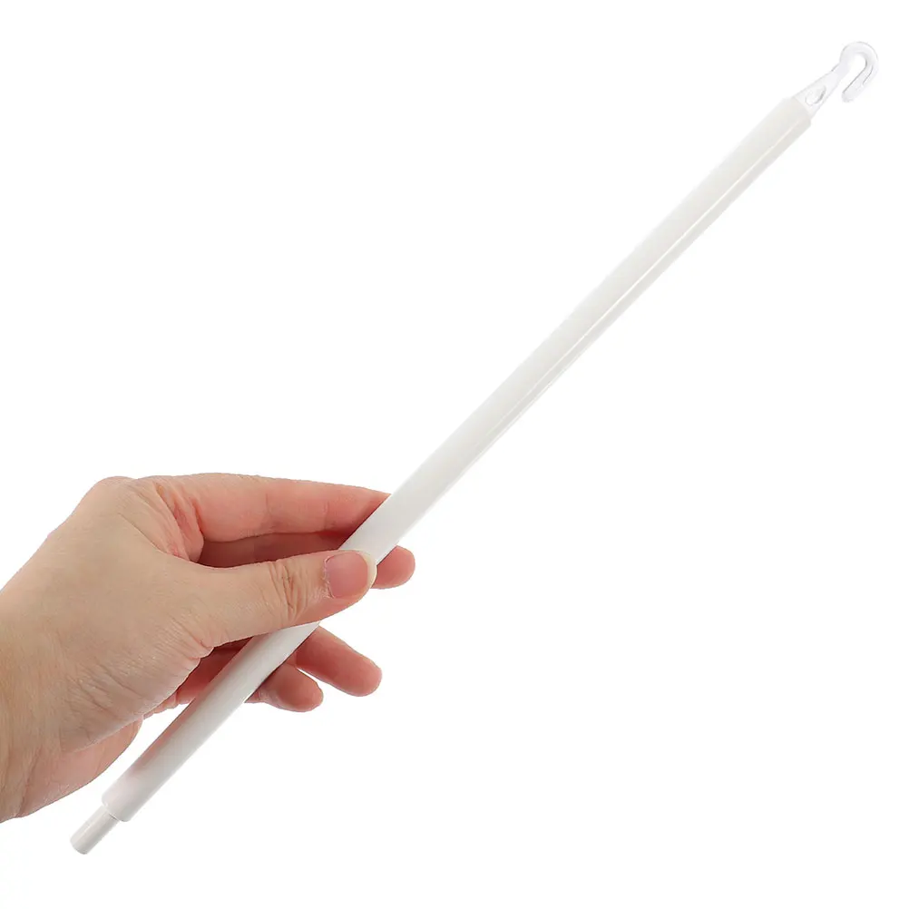 2pcs Stick 24 Inch Simple Style Easy Install Curtain Pull Rod Window Blind Parts Long Rod For Blind Accessories