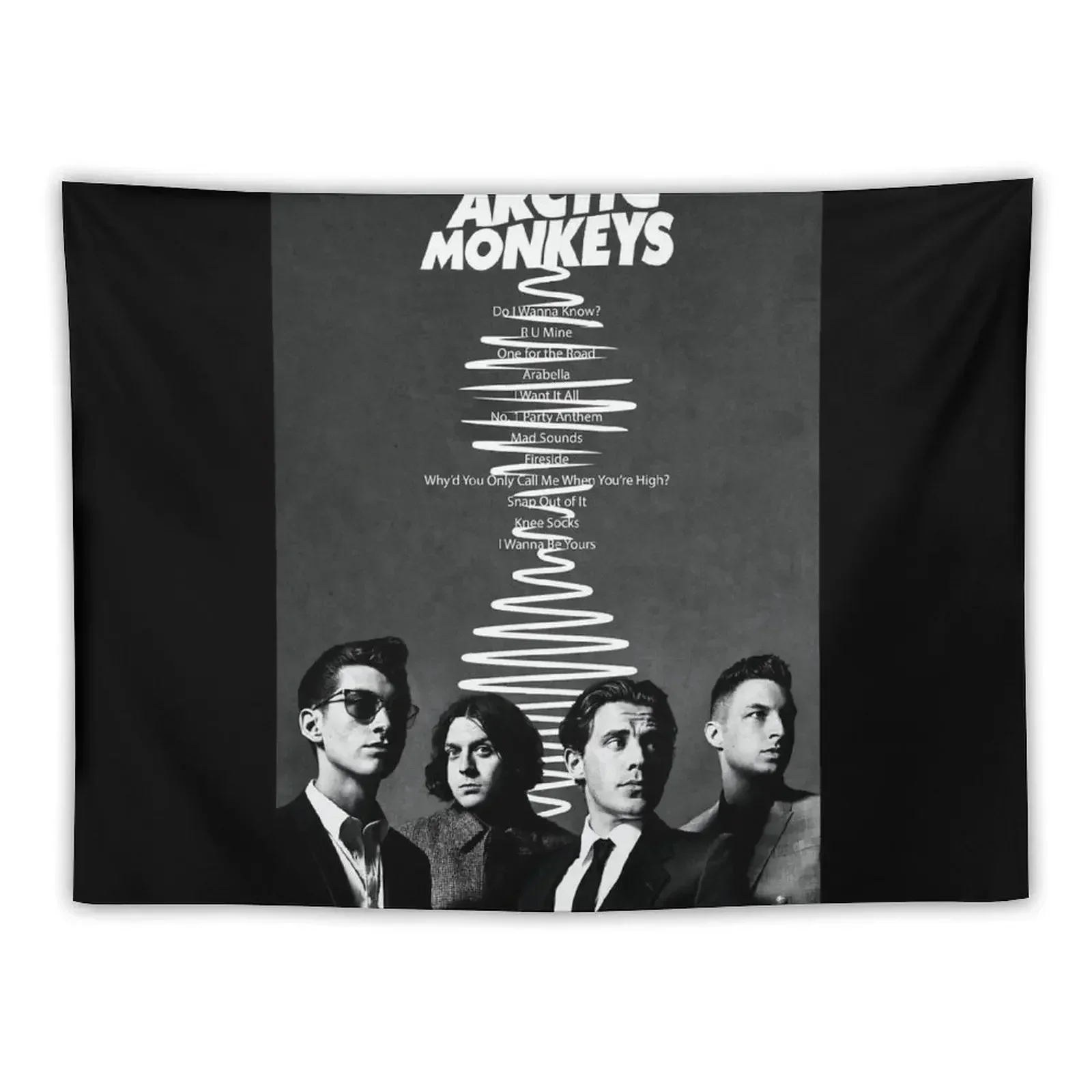 Death Ramps, Arctic Monkey's T-Shirt, Arctic Monkey's Poster, Arctic Monkey's Sticker Tapestry