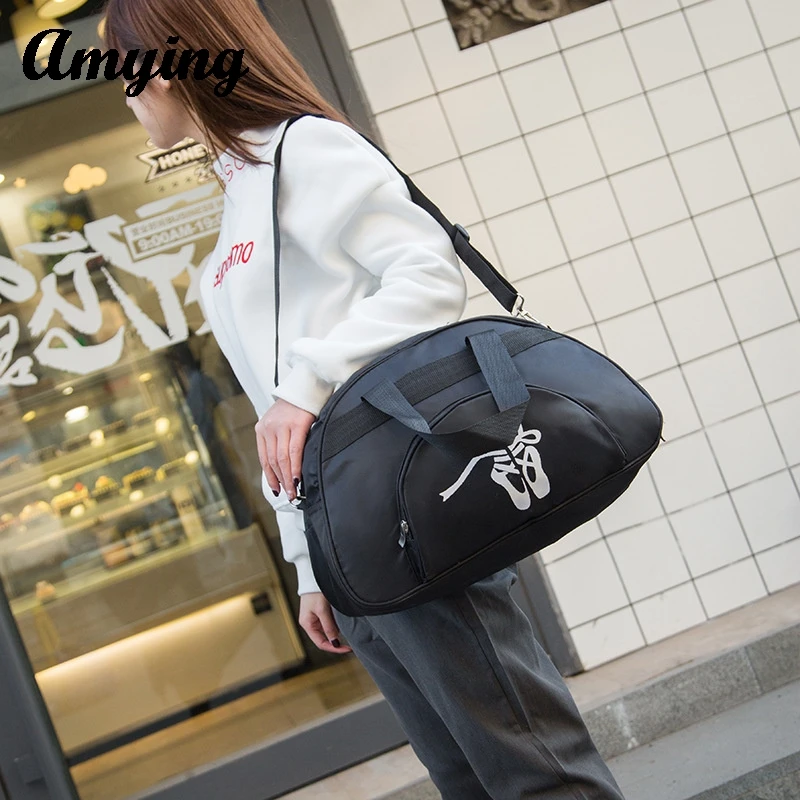 Adult Dance Bag Girl Latin Clothes Shoes Storage Daily Handbag Ballet Dance Bags One Shoulder Bag Women Gym Yoga Bag Duffle Bag