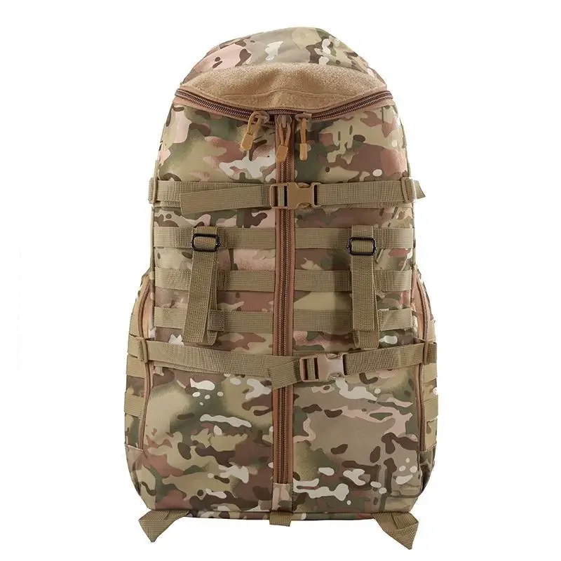 High Capacity Backpack Sports Camouflage Water Proof Camping Outdoor Multifunction Travel Tactics Shoulder Camouflage 55L