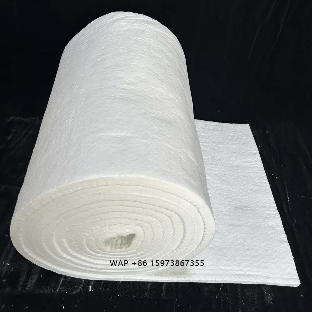 High Quality 128 Density Alumina Silicate Ceramic Fiber Blanket Insulation