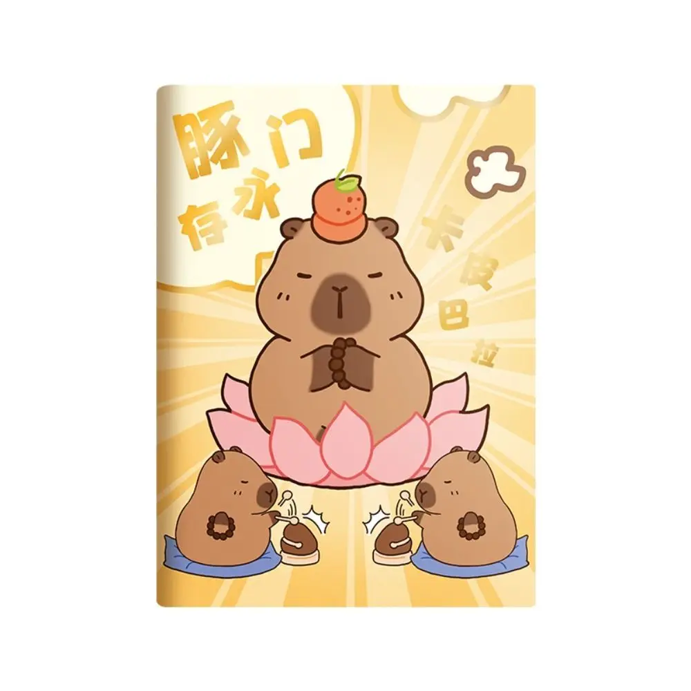 Diario Planner Memo Notes Capybara Notebook Cartoon ispessimento A7 Pocket Notepad Portable INS Portable Mini Notebook Stationery